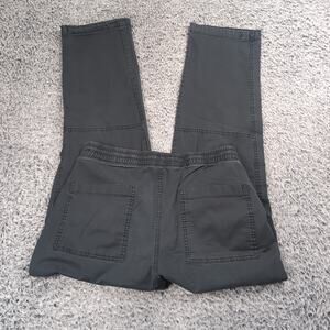 Abercrombie Fitch Pants Men Small Gray Stretch Crossover Jogger Tapered Chore